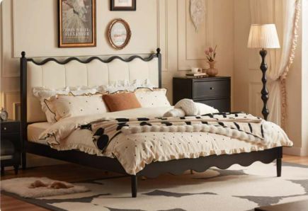 Cozy White Canopy Bed #64