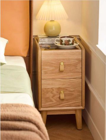 Elegant Wooden Nightstand #45