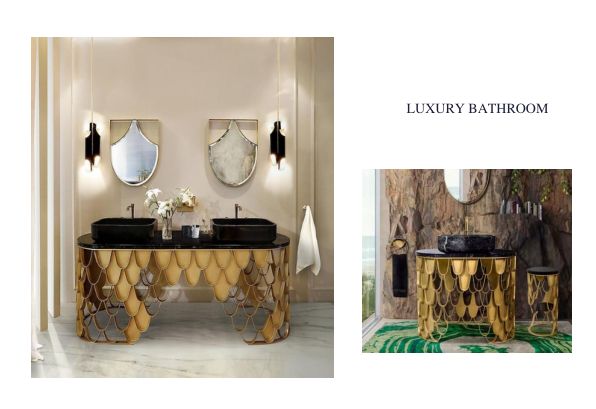 Luxury Gold and Black Vanity #17