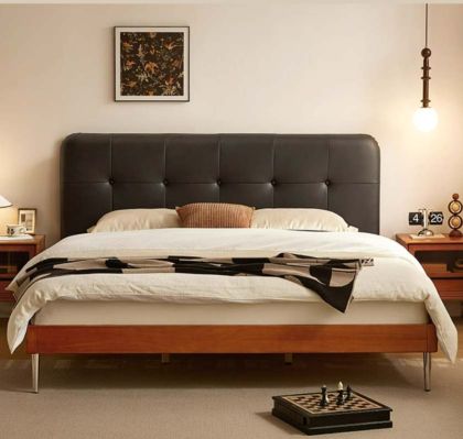 Modern Gray Canopy Bed #70