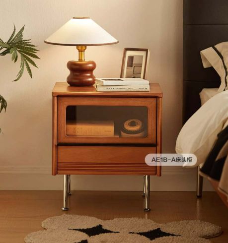 Chic Wooden Nightstand #69