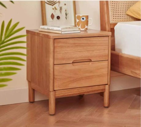 Chic Wooden Nightstand #72