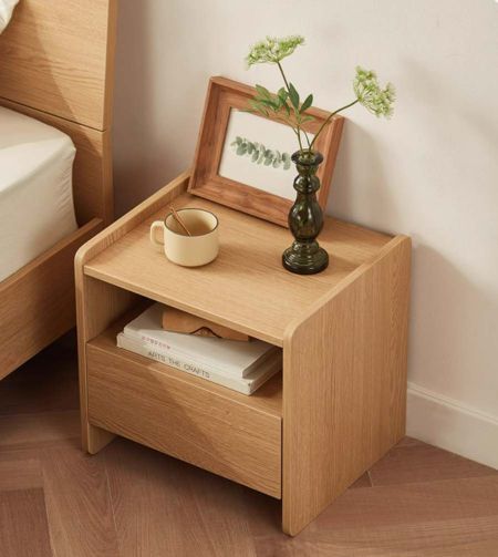 Classic Wooden Nightstand #34