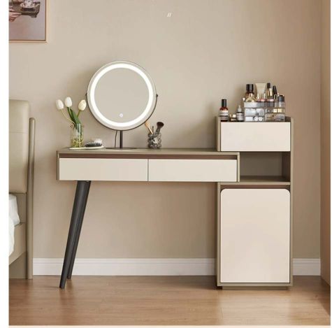 Classic Walnut Wooden Vanity and Storage #82