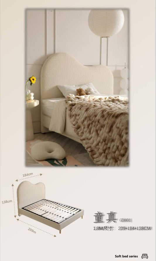 Cozy Walnut Platform Bed #113