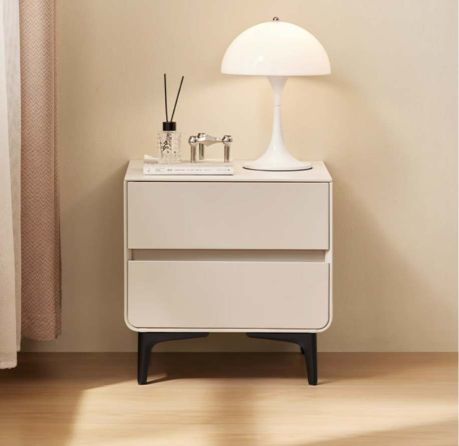 Elegant White Nightstand #39