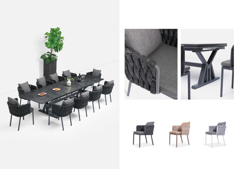 Elegant Black Conference Table #5