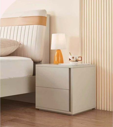 Luxurious Gray Nightstand#106