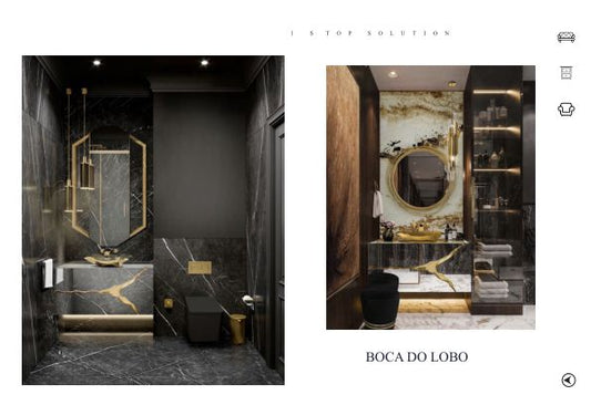 Luxury Gold Cabinet #11