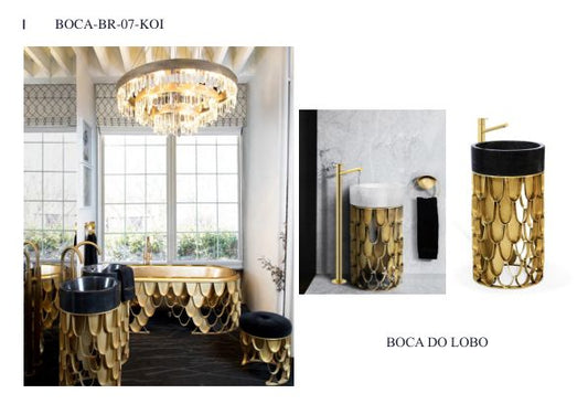 Luxury Gold Cabinet #16