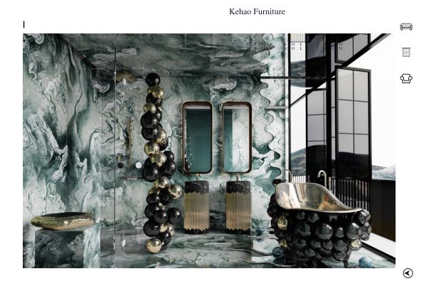 Luxury Gold Cabinet #20