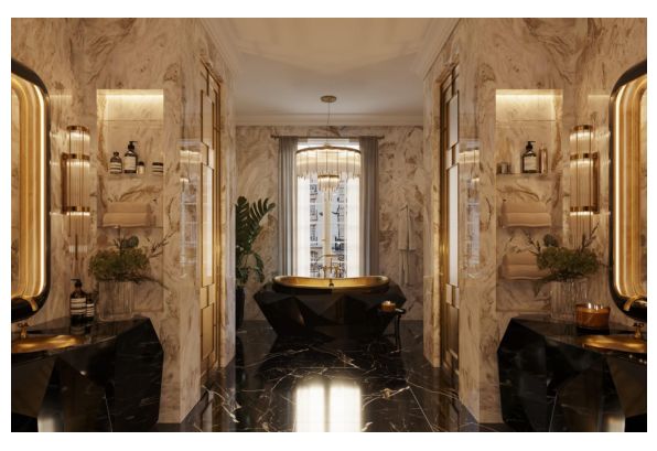 Luxury Gold Cabinet #29