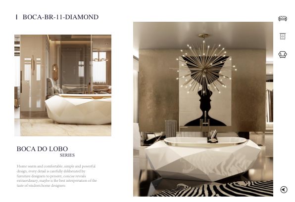 Luxury Gold Bathoom Tub #31