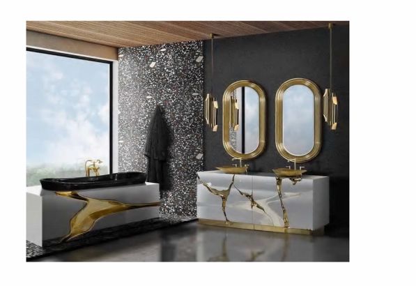 Luxury Gold Cabinet #8