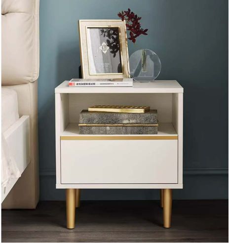 Modern White Nightstand #22