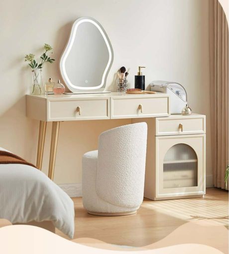 Modern Walnut Vanity #91