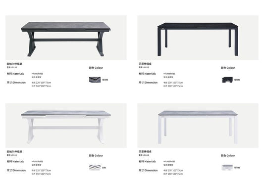 Rustic Black Table #26